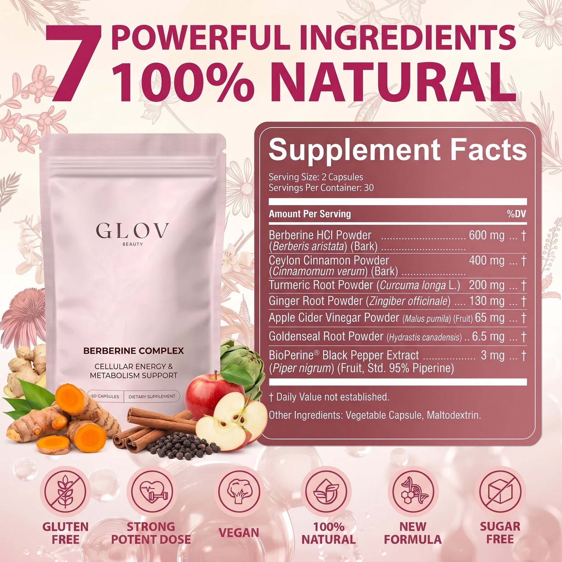Berberine Complex - Cellular Energy & Metabolism Support