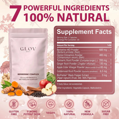 Berberine Complex - Cellular Energy & Metabolism Support